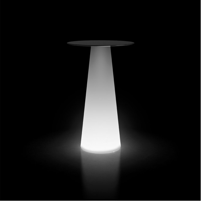 Masa uz comercial inalta iluminata din polietilena Plust Fura Table Light